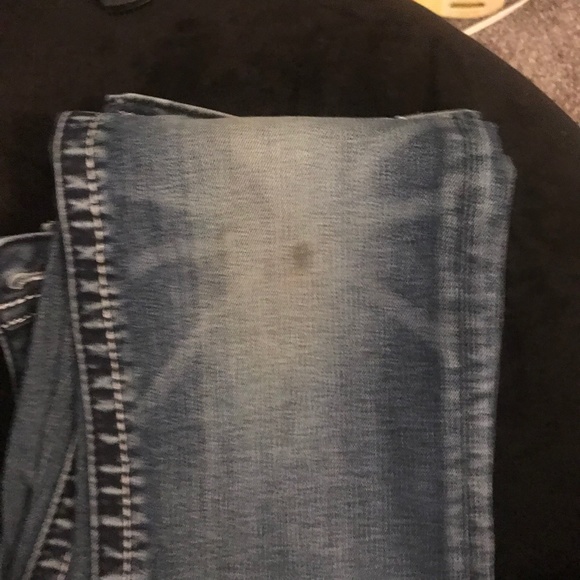 Miss Me Boot Cut Jeans. Embellished Bling! Size 28...Long - Picture 8 of 8